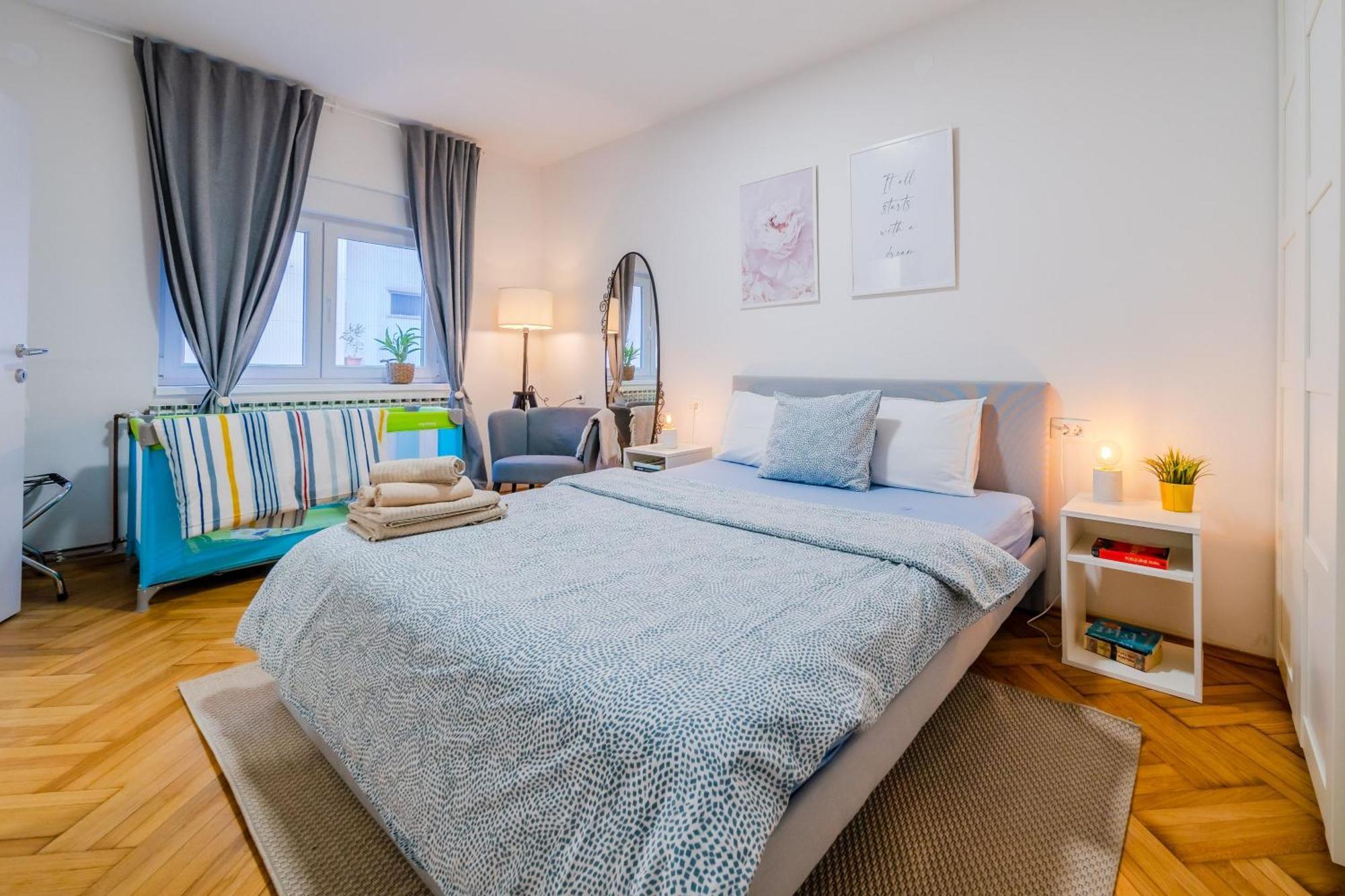 זאגרב Peaceful Nest In City Center - Happy Rentals מראה חיצוני תמונה