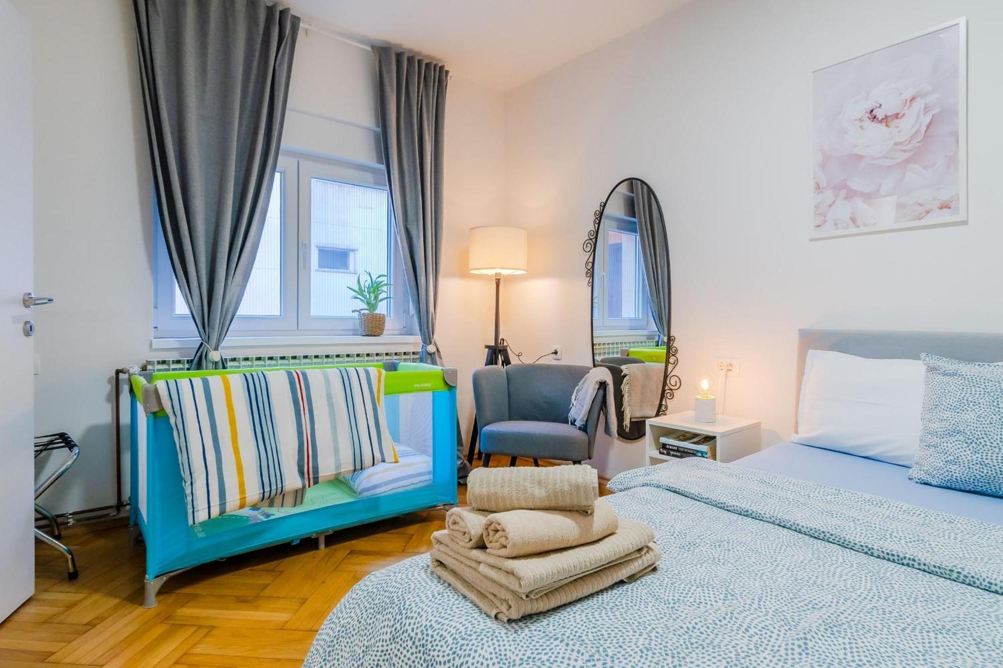 זאגרב Peaceful Nest In City Center - Happy Rentals מראה חיצוני תמונה