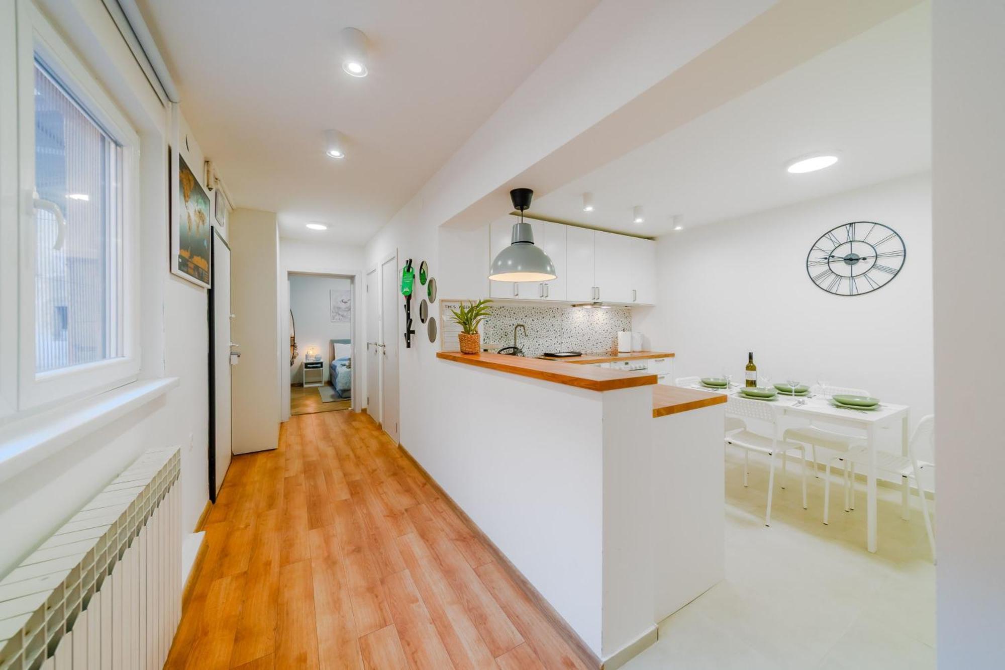 זאגרב Peaceful Nest In City Center - Happy Rentals מראה חיצוני תמונה