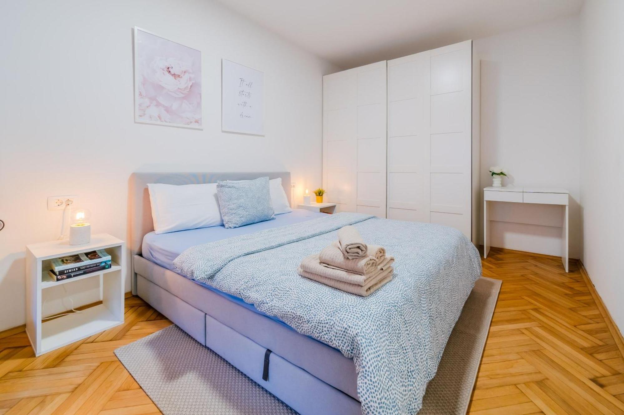 זאגרב Peaceful Nest In City Center - Happy Rentals מראה חיצוני תמונה